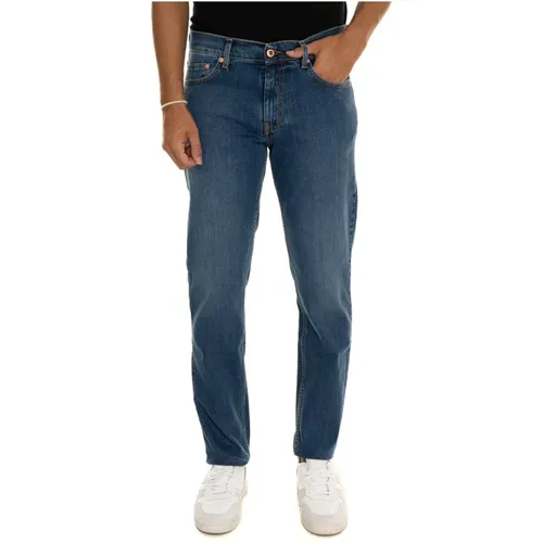 Classic Denim Jeans for Everyday Wear , male, Sizes: W38, W33, W36, W32, W40 - Harmont & Blaine - Modalova