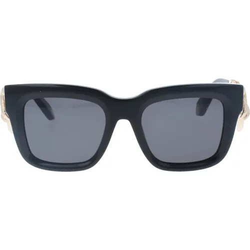 Stylish Sunglasses with Lenses , female, Sizes: 52 MM - Roberto Cavalli - Modalova