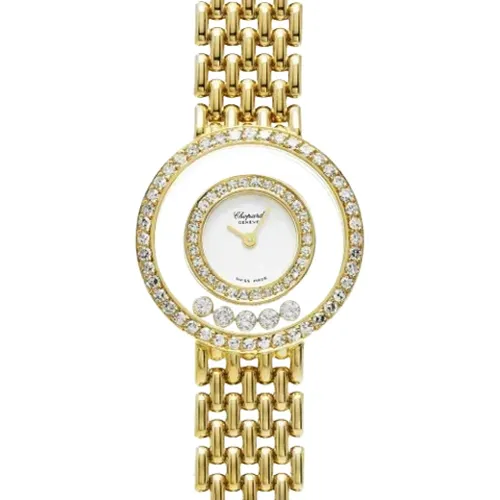 Pre-owned Yellow Gold watches , female, Sizes: ONE SIZE - Chopard Pre-owned - Modalova