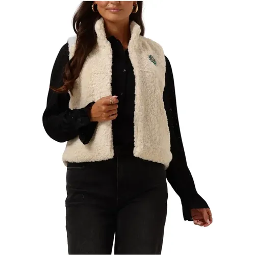 Teddy Love Blazer Gilet , Damen, Größe: XL - Pom Amsterdam - Modalova