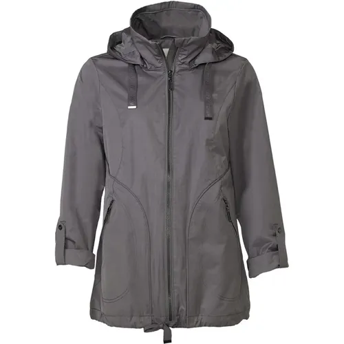 Stilvolle Regenjacke Glenda Taube , Damen, Größe: 4XL - Danwear - Modalova