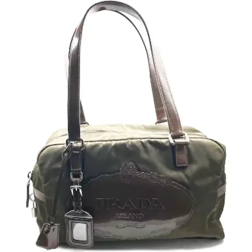 Pre-owned Leather prada-bags , female, Sizes: ONE SIZE - Prada Vintage - Modalova