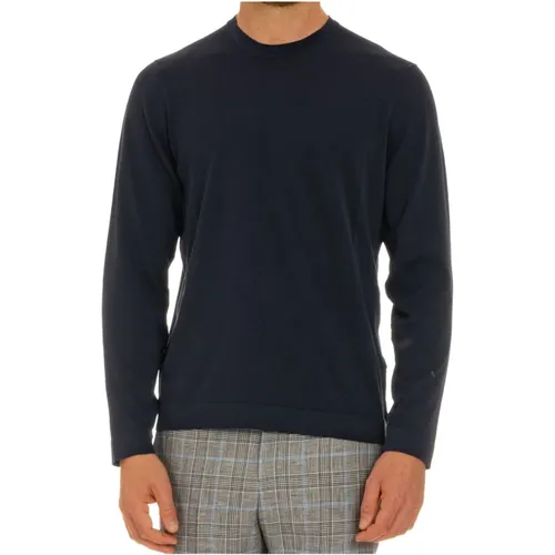 Cotton Sweater Long Sleeve , male, Sizes: L - Drumohr - Modalova