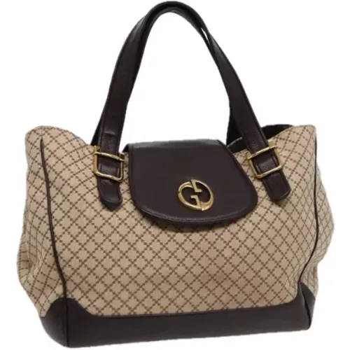 Pre-owned Canvas gucci-bags , female, Sizes: ONE SIZE - Gucci Vintage - Modalova