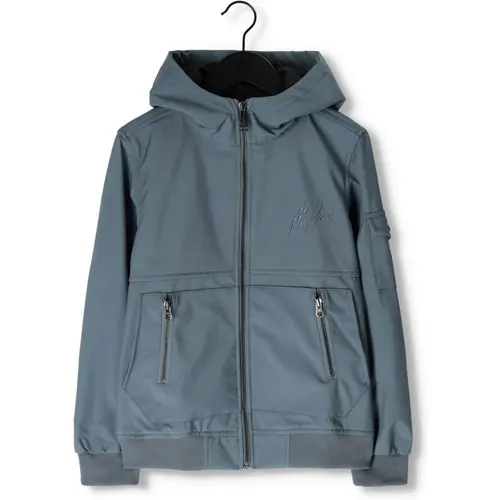 Jungen Softshell Jacke Anthrazit - Malelions - Modalova