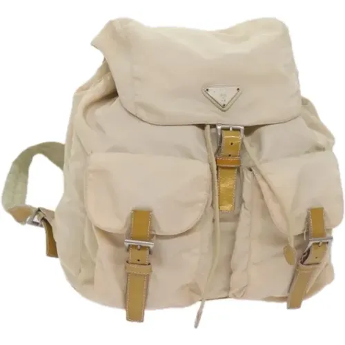 Pre-owned Nylon backpacks , female, Sizes: ONE SIZE - Prada Vintage - Modalova