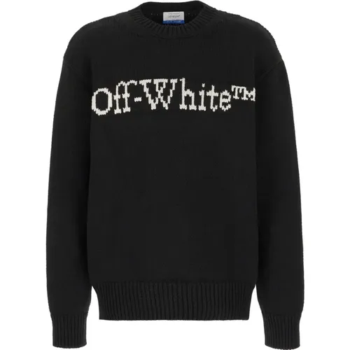 Stylish Knitwear Collection , male, Sizes: L - Off White - Modalova