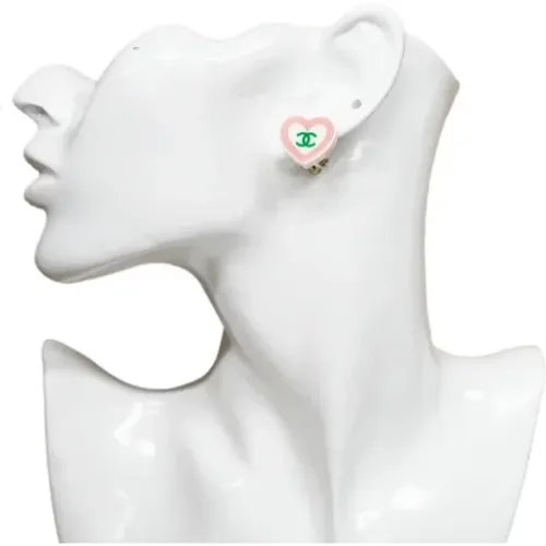 Pre-owned Plastic earrings , female, Sizes: ONE SIZE - Chanel Vintage - Modalova