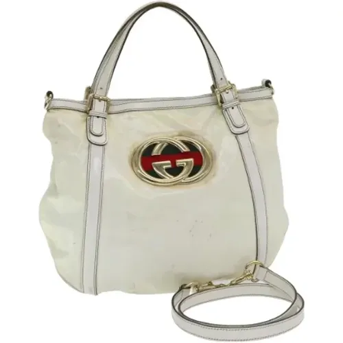 Pre-owned Canvas gucci-bags , female, Sizes: ONE SIZE - Gucci Vintage - Modalova