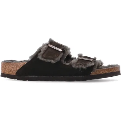 Arizona Shearling slides , Damen, Größe: 41 EU - Birkenstock - Modalova