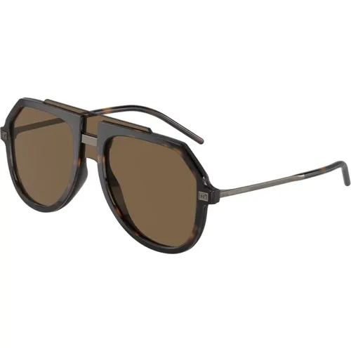 Stylische Sonnenbrille , Herren, Größe: 45 MM - Dolce & Gabbana - Modalova