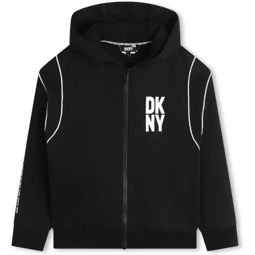Stylischer Nero Cardigan Dkny - DKNY - Modalova