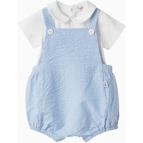 Neonato/Bambino Kompletter Overall - Il Gufo - Modalova