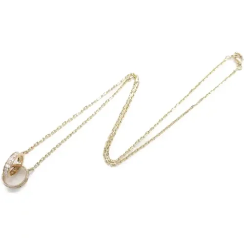 Pre-owned Rose Gold necklaces , female, Sizes: ONE SIZE - Cartier Vintage - Modalova