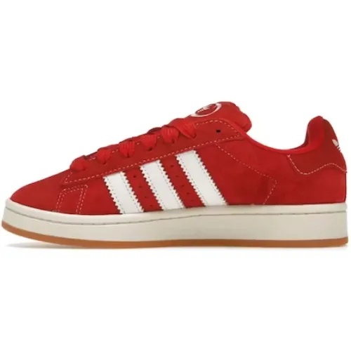 Campus 00S Better Scarlet Cloud White , male, Sizes: 8 2/3 UK, 9 1/3 UK, 8 UK, 12 UK, 8 1/2 UK, 11 1/3 UK, 10 1/2 UK, 11 UK, 7 1/3 UK, 10 2/3 UK, 9 1/ - Adidas - Modalova