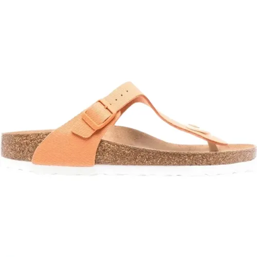 Women`s Gizah Canvas Sandals - Size 40, Color Papa , female, Sizes: 3 UK - Birkenstock - Modalova