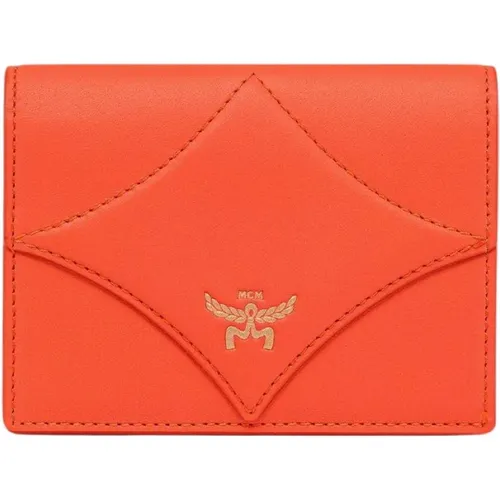 Wallet with Bavarian Diamond , female, Sizes: ONE SIZE - MCM - Modalova