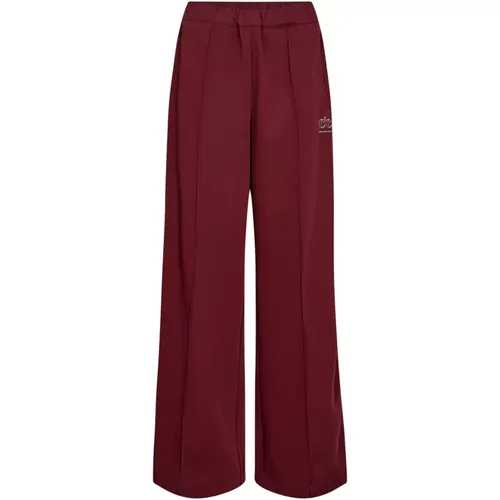 Burgundy Crease Pant Hose , Damen, Größe: S - Co'Couture - Modalova