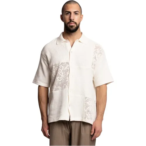 Short Sleeve Shirts , male, Sizes: S - Drole de Monsieur - Modalova