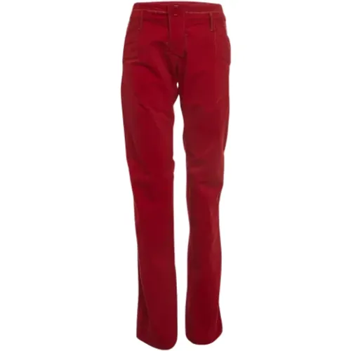 Pre-owned Corduroy bottoms , female, Sizes: M - Dior Vintage - Modalova