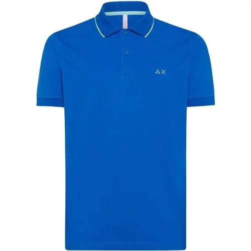 Polo Shirt mit kleinen Streifen - Sun68 - Modalova