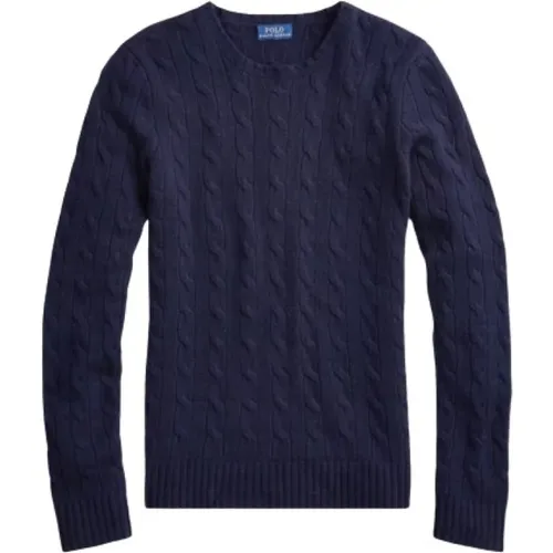 Iconischer Cashmere Polo Pullover , Damen, Größe: S - Polo Ralph Lauren - Modalova