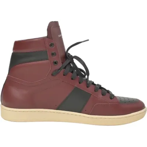 Pre-owned Leder sneakers - Yves Saint Laurent Vintage - Modalova