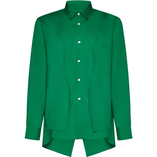 Grüne Hemden Plus Stil , Herren, Größe: S - Comme des Garçons - Modalova