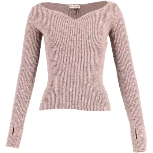 Pre-owned Wool tops , female, Sizes: S - Balenciaga Vintage - Modalova