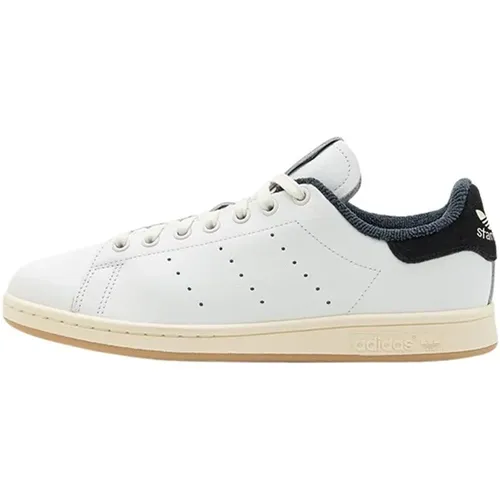 Stan Smith Leather Sneakers , male, Sizes: 8 UK, 7 1/2 UK, 10 UK - Adidas - Modalova