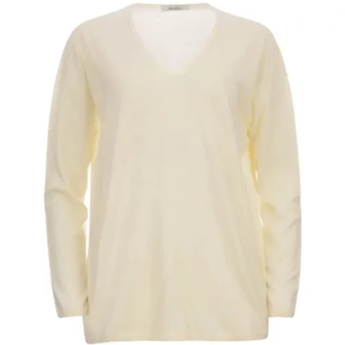 Cashmere V-Neck Sweater , female, Sizes: S, XS - Max Mara - Modalova