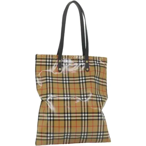 Pre-owned Canvas totes , female, Sizes: ONE SIZE - Burberry Vintage - Modalova