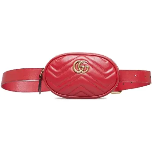 Pre-owned Leather shoulder-bags , female, Sizes: ONE SIZE - Gucci Vintage - Modalova