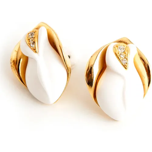Flower earrings , female, Sizes: ONE SIZE - Kenneth Jay Lane Pre-owned - Modalova