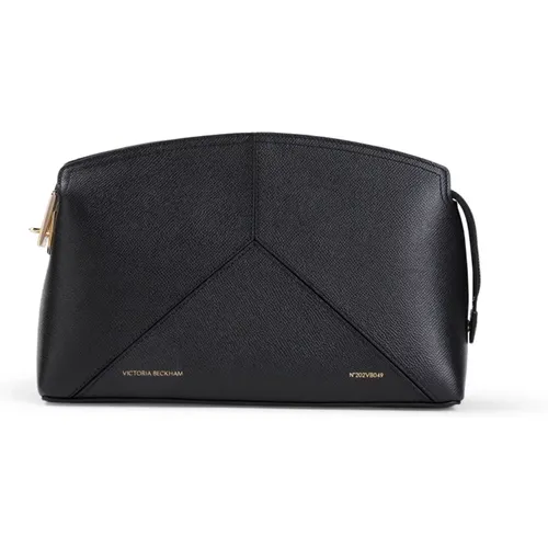 Schwarze Clutches Damen Taschen Aw24 - Victoria Beckham - Modalova