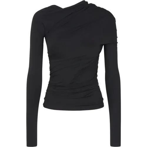 Twisted Top , female, Sizes: XS - Balenciaga - Modalova