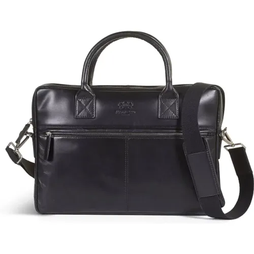 Laptop BAG Evan , male, Sizes: ONE SIZE - Howard London - Modalova