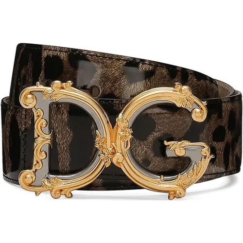 Belt , female, Sizes: 85 CM, 80 CM, 90 CM, 95 CM, 75 CM, 70 CM - Dolce & Gabbana - Modalova