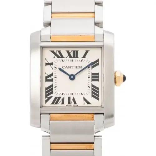 Pre-owned Yellow Gold watches , female, Sizes: ONE SIZE - Cartier Vintage - Modalova