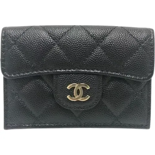 Pre-owned Leather wallets , female, Sizes: ONE SIZE - Chanel Vintage - Modalova