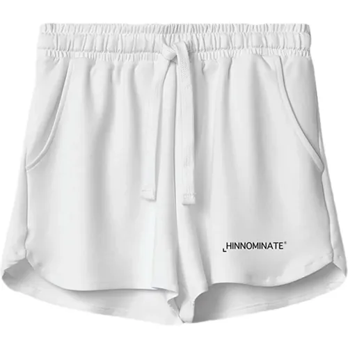 Bi01 Bianco Shorts , Damen, Größe: L - Hinnominate - Modalova