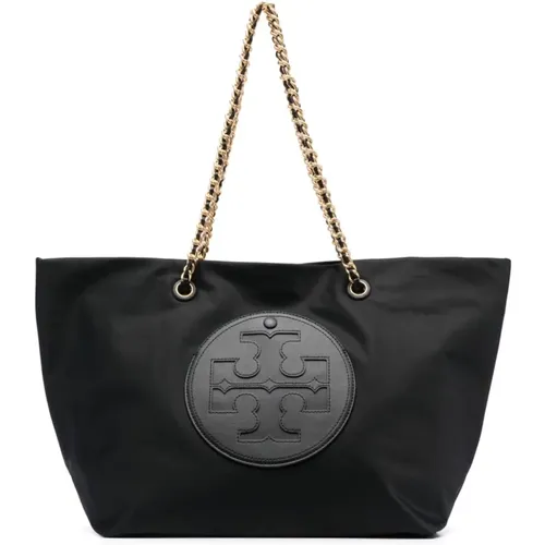 Chic Bags with Logo Patch , female, Sizes: ONE SIZE - TORY BURCH - Modalova