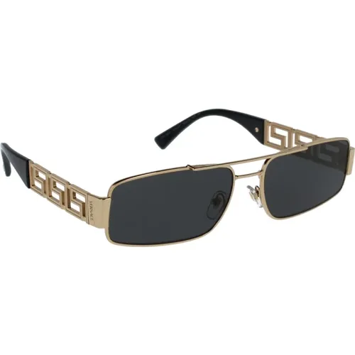Iconic Sunglasses for Men , male, Sizes: 60 MM - Versace - Modalova