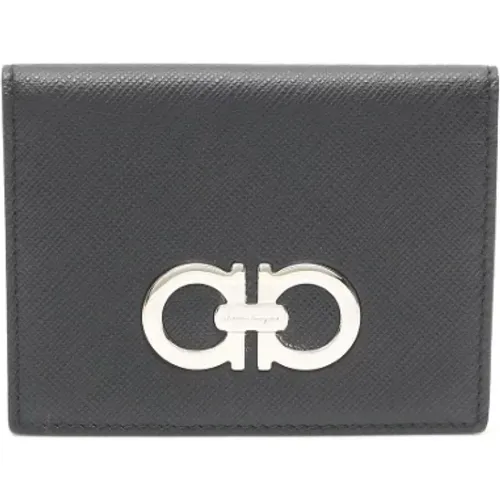 Pre-owned Leather wallets , male, Sizes: ONE SIZE - Salvatore Ferragamo Pre-owned - Modalova