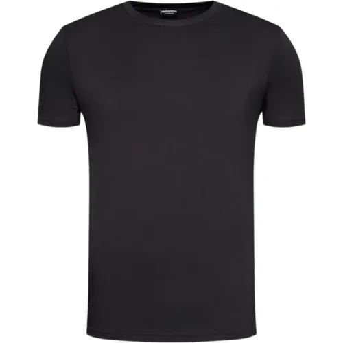 Schwarze T-Shirts und Polos , Herren, Größe: S - Dsquared2 - Modalova