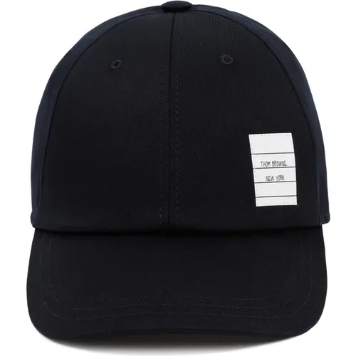 Blaue Baseball Cap Accessoires - Thom Browne - Modalova