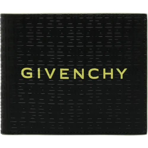 Embossed 4G Wallet Yellow , male, Sizes: ONE SIZE - Givenchy - Modalova