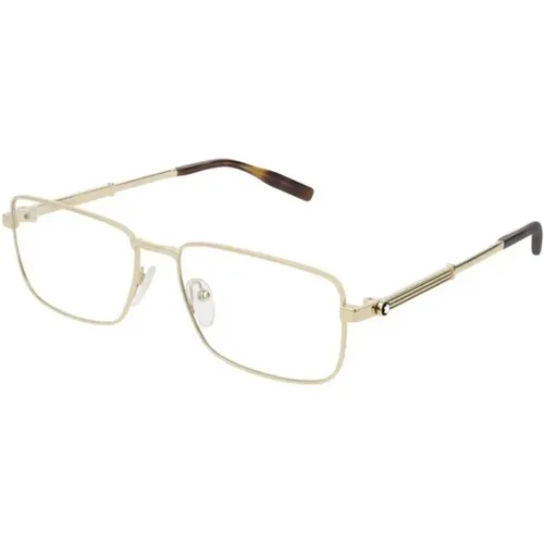 Stylish Mb0029O 002 Eyeglasses , unisex, Sizes: 56 MM - Montblanc - Modalova