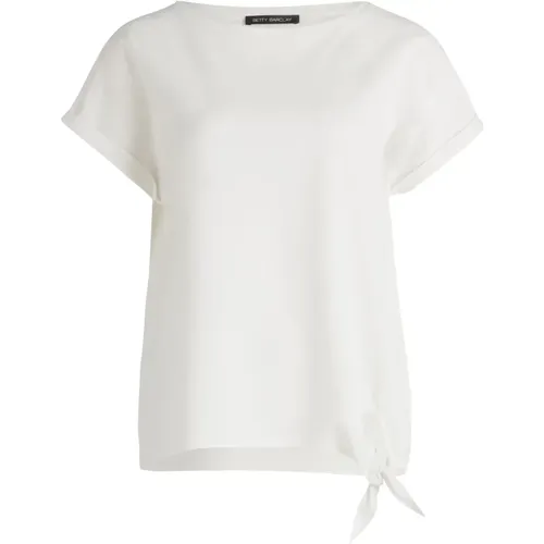 Casual Shirt mit Knotendetail und Halbarm , Damen, Größe: XL - Betty Barclay - Modalova