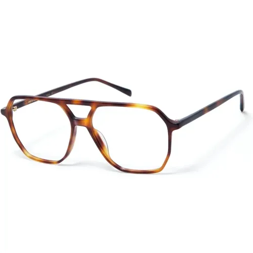 Braun/Havana Optische Brille Stilvolles Must-Have - Gigi Studios - Modalova